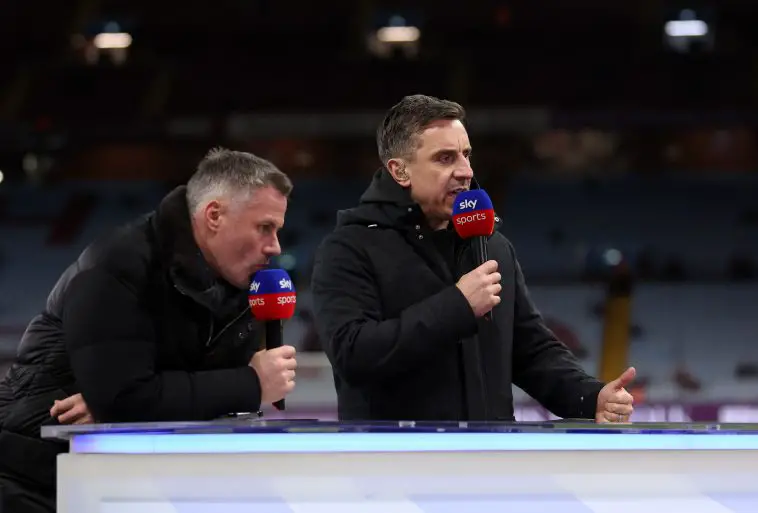 Gary Neville Hits Back at Jamie Carragher's Claim on Premier League Rivalries